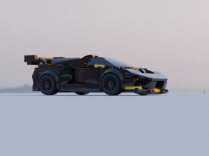 lego sportcar 3D-Modell