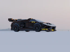 lego sportcar 3D Model