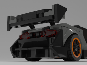 lego mclaren 3D Model