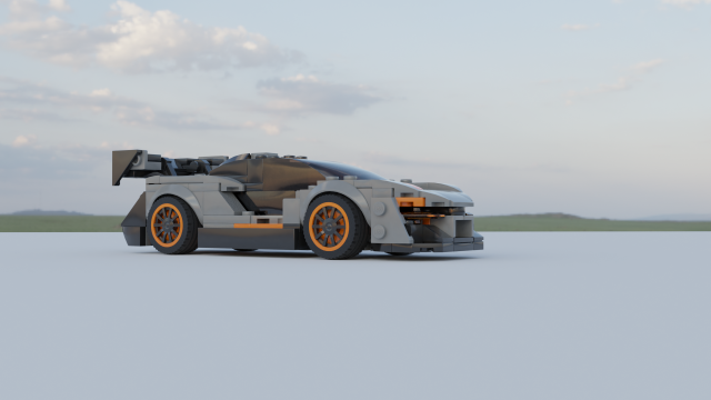 lego mclaren 3D Model .c4d .max .obj .3ds .fbx .stl .blend 
