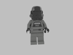 lego stra wars Modello 3D