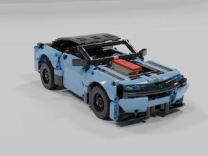 t&eacute;cnica lego Modelo 3D
