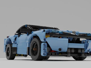 t&eacute;cnica lego Modelo 3D