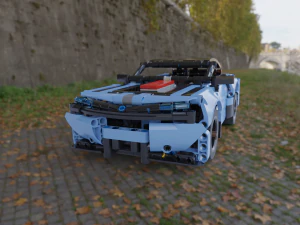 technika lego Model 3D