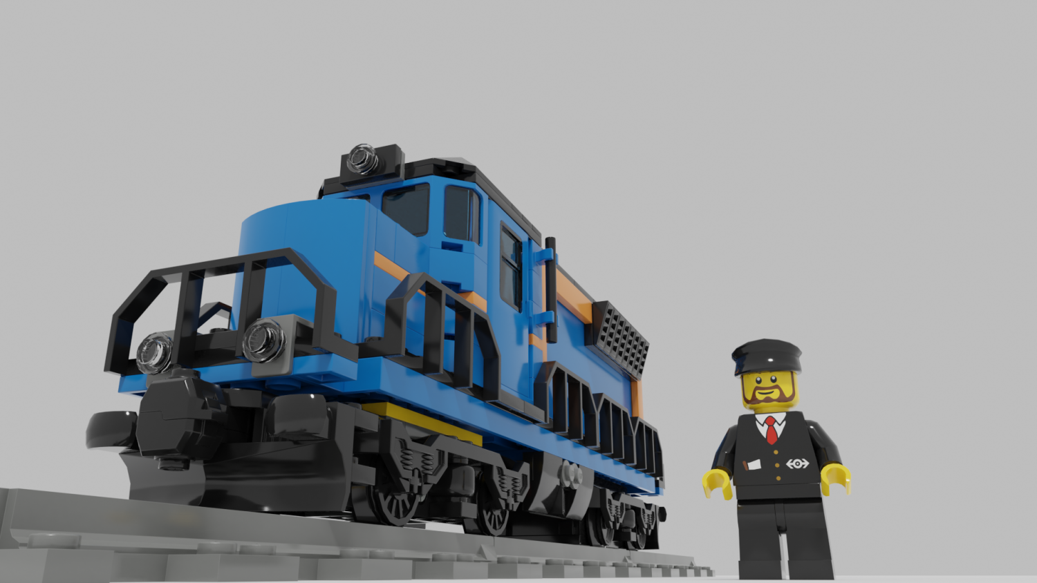 3D Printed Train