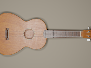 guitar 3D 모델