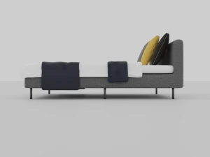 modern bed 3D Model