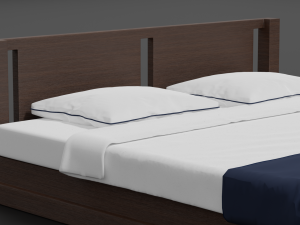 modern bed 3D Модель