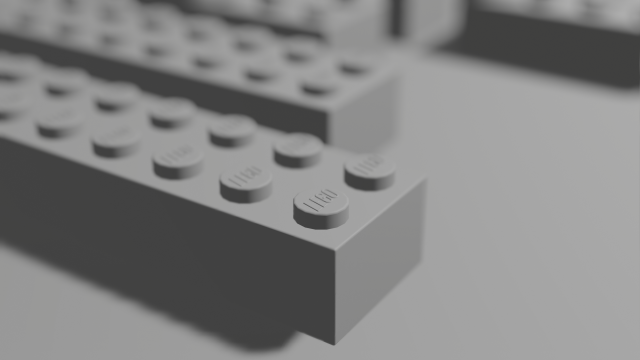 lego brick 3D Model .c4d .max .obj .3ds .fbx .stl .blend 