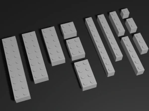lego tuğlası 3D Model