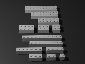 lego brick 3D Model