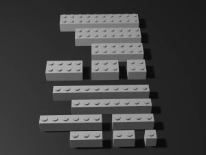 lego tuğlası 3D Model