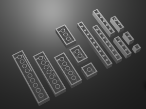 lego brick 3D Model