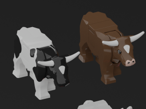 lego animals 3D Модель