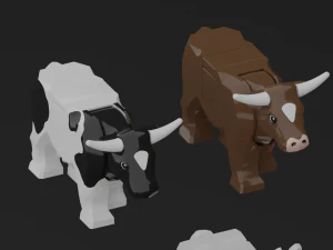 lego animals 3D Model