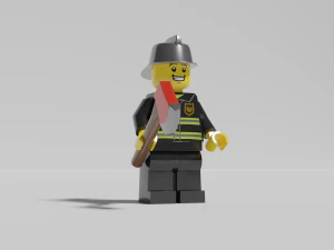 lego minifigures pack 3D Model