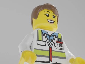 lego minifigures pack 3D Model