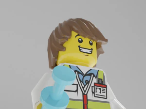 lego minifigures pack 3D Model