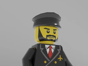 lego minifigures pack 3D Model