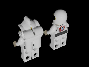 lego minifigures pack 3D Model