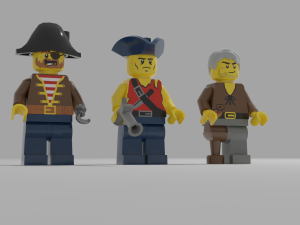 lego minifigures pack 3D Модель