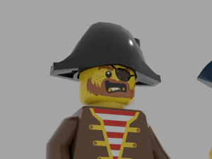 lego minifigures pack 3D Model