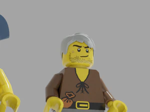 lego minifigures pack 3D Model