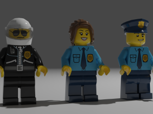lego minifigures pack 3D Модель