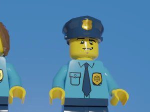 lego minifigures pack 3D Model