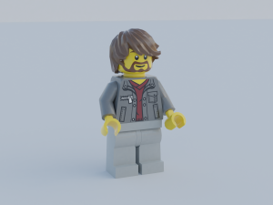 lego minifigures pack 3D 모델