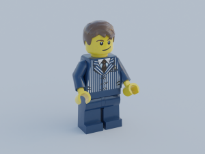 lego minifigures pack 3D 모델