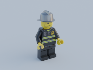 lego minifigures pack 3D 모델