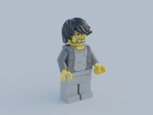 lego minifigures pack 3D 모델