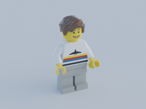 lego minifigures pack 3D 모델