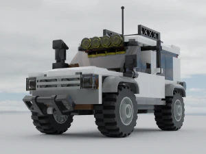 Lego SUV Modelo 3D