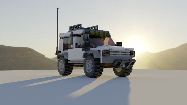 lego suv 3D Model in SUV 3DExport