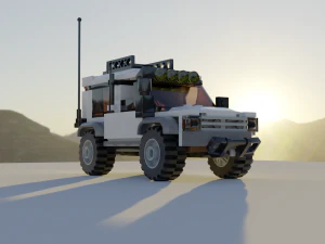 lego suv 3D Model