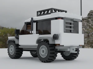 lego suv 3D Model