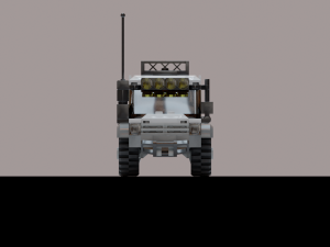 lego suv Model 3D