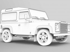 game ready land rover 3D Model