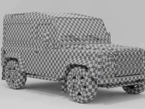 game ready land rover 3D Модель