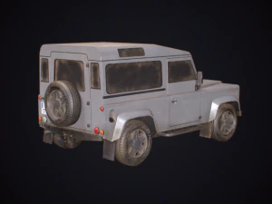 gameready land rover 3D Model