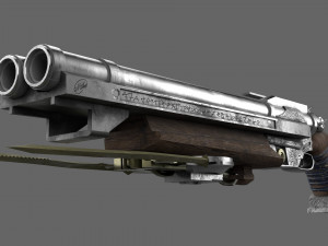 shotgun Modèle 3D