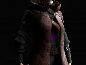 cyberpunk characters 3D Model