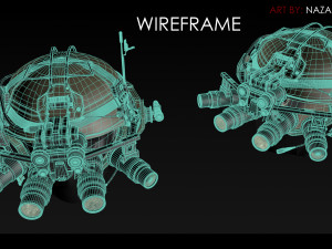 military helmet with night vision device Modelo 3D