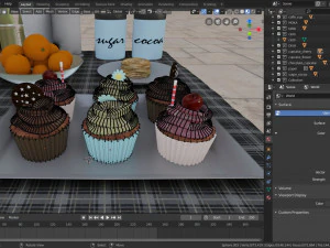 breakfast table 3D Model