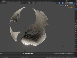 broken earth 3D Model