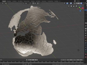 broken earth 3D Model