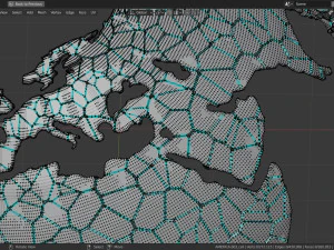 зламана земля 3D Модель