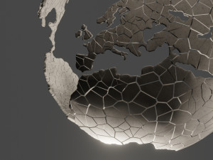 broken earth 3D Model